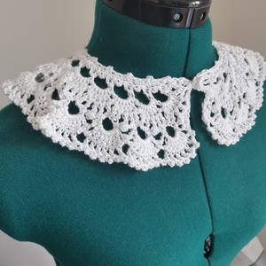 Guler decorativ croșetat - bijuterii - coliere - coliere brodate - Artynos.ro