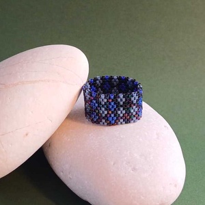 Inel margele Liniste, Bijuterii, Inele, Inele statement, Confectionarea bijuteriilor, ARTYNOS