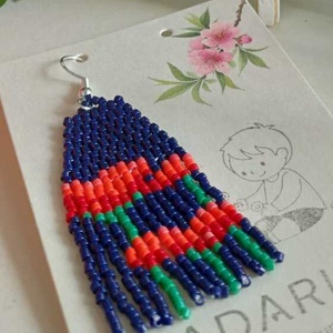 Cercei Gradina de la Miezul Noptii, Bijuterii, Cercei, Cercei din margele, Confectionarea bijuteriilor, ARTYNOS