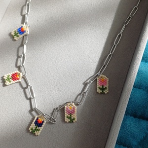 Colier Atingere delicata - bijuterii - coliere - coliere cu pandative - Artynos.ro