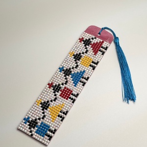 Semn de carte Geometrie jucausa - cărți și creații cu tematică muzicală, cadouri - semn de carte - Artynos.ro