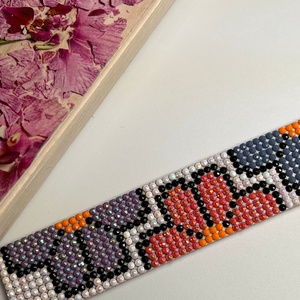 Semn de carte Flori de poveste - cărți și creații cu tematică muzicală, cadouri - semn de carte - Artynos.ro