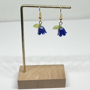 Cercei Bluebell Charm - bijuterii - cercei - cercei din mărgele - Artynos.ro