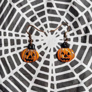 Cercei Halloween Dovleac - Artynos.ro