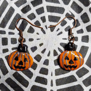 Cercei Halloween Dovleac - casă & stil de viață - accesorii pentru decorat casa - halloween - tot ce ai nevoie pentru petrecere! - bijuterii halloween - Artynos.ro