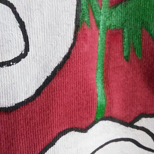 Tricou Magenta Pictat Manual cu Anemone Albe - îmbrăcăminte și modă - haine damă - tricou și top de damă - Artynos.ro