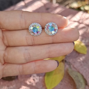 Cercei din argint - accessorii și unelte - mărgea, componente de bijuterii - cristale swarovski - Artynos.ro