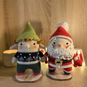 Mos Craciun / Elf craciunistic - accesorii de crăciun - cadou tematic de moș crăciun, decorațiuni - cadouri de moș crăciun - Artynos.ro