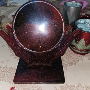 Obiect personalizat din rășină epoxidica  - cărți și creații cu tematică muzicală, cadouri - instrumente artizanale și muzicale - Artynos.ro