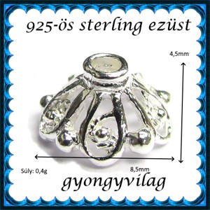 925 argint sterling accesorii bijuterii: capac perla EGYK 02 1pcs/cs -  - Artynos.ro