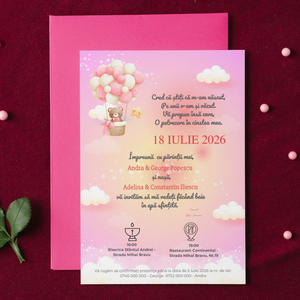 Invitatie botez, Jucarii si echipamente pentru copii, Daruri de botez, Altele, ARTYNOS