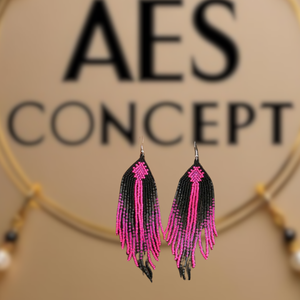 Cercei Pink Spirit, , Confectionarea bijuteriilor, ARTYNOS