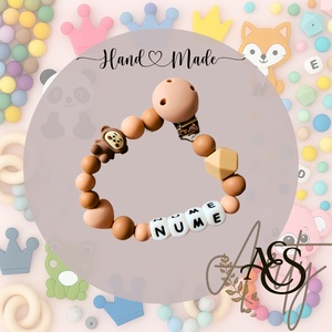 Lant pentru suzeta personalizat, Jucarii si echipamente pentru copii, Jucarii bebelusi, Lant suzeta, Confectionarea bijuteriilor, ARTYNOS