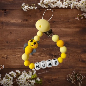 Lant pentru suzeta personalizat, Jucarii si echipamente pentru copii, Jucarii bebelusi, Lant suzeta, Confectionarea bijuteriilor, ARTYNOS