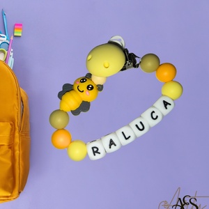 Lant pentru suzeta personalizat, Jucarii si echipamente pentru copii, Jucarii bebelusi, Lant suzeta, Confectionarea bijuteriilor, ARTYNOS
