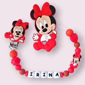 SET Lant pentru suzeta personalizat - jucarie pentru dentitie (Varianta Mouse)), Jucarii si echipamente pentru copii, Jucarii bebelusi, Lant suzeta, Altele, ARTYNOS