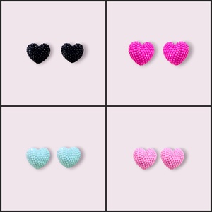 Cercei Dansul Inimilor  - Argint S925 - bijuterii - cercei - cercei cu figurine - Artynos.ro