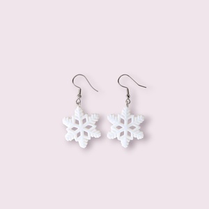 Cercei Snowflakes - Argint S925 - bijuterii - cercei - cercei cu figurine - Artynos.ro