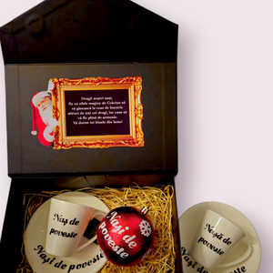 Cutie magnetică cadou Crăciun personalizată  - casă & stil de viață - accesorii pentru echipamente de bucătărie - accesorii de servire - căni - Artynos.ro