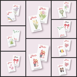 Cartonașe prezentare accesorii  - bijuterii - mărțișor - Artynos.ro