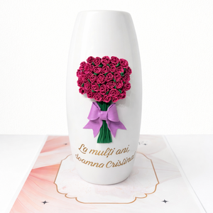 Vaza pentru flori - personalizata, Casa & Stil de viata, Decoratiuni de casa, Accesorii florale, Vaze, Altele, ARTYNOS