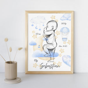 Tablou naștere bebeluș - casă & stil de viață - decorațiuni de casă - picturi murale - imagini 3d - Artynos.ro