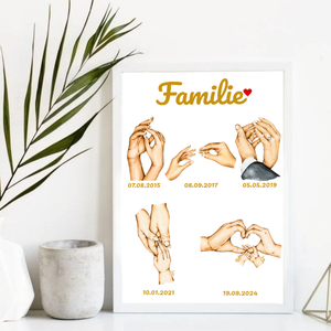 Tablou Familie - casă & stil de viață - decorațiuni de casă - picturi murale - imagini 3d - Artynos.ro