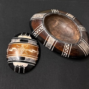 Cutie tuarega ovala - arte vizuale și accesorii  - sculptură - sculptură din piatră - Artynos.ro
