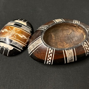 Cutie tuarega ovala - arte vizuale și accesorii  - sculptură - sculptură din piatră - Artynos.ro