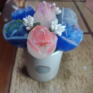 Aranjament floral , Casa & Stil de viata, Lumanari, parfumuri, arome, Felinar cu lumanare, Aranjament de flori, ARTYNOS