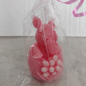 Iepurașul cu flori  - casă & stil de viață - lumânări, parfumuri, arome - ceară parfumată - Artynos.ro