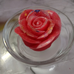 Trandafirul în sticla - casă & stil de viață - lumânări, parfumuri, arome - ceară parfumată - Artynos.ro