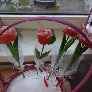 Flori cu panglica - casă & stil de viață - lumânări, parfumuri, arome - lumânări artizanale - Artynos.ro