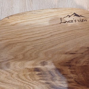 Tocator de lemn de stejar personalizat - casă & stil de viață - accesorii pentru echipamente de bucătărie - accesorii pentru coacere și gătit - tocător  - Artynos.ro