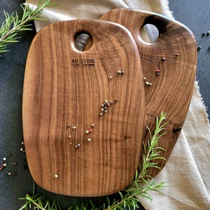 Platou servire din lemn de Nuc American, Casa & Stil de viata, Echipamente de bucatarie, Accesorii de gatit, Tocatoare, Prelucrarea lemnului, ARTYNOS