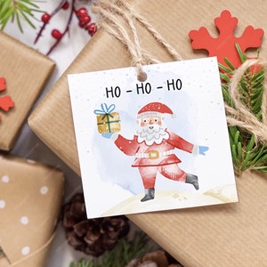 Card cadou Moș Crăciun 3 bucăți -  - Artynos.ro