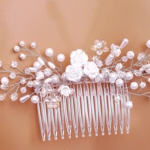 Ornament de păr cu flori mici - accesorii nuntă - ornamente de păr de nuntă - ornamente de păr mireasă - Artynos.ro