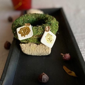 Floare de aur, , Ceramica, Pictura, ARTYNOS