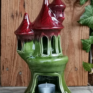 Castel difuzor aromaterapie, Casa & Stil de viata, Lumanari, parfumuri, arome, Difuzor aromatic, Ceramica, ARTYNOS