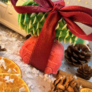 Masina cu lumanare din lemn de pin, Craciun, Decoratiuni de Craciun de casa, Lumanari parfumate de Craciun, , ARTYNOS