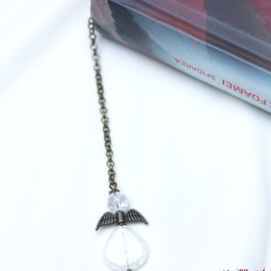 Semn de carte cu ingeras - cărți și creații cu tematică muzicală, cadouri - semn de carte - Artynos.ro