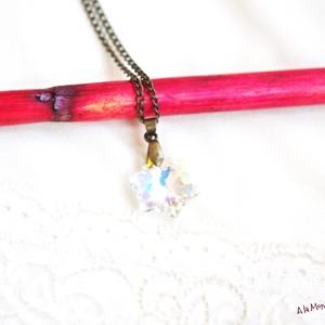 Colier fulg de zapada - bijuterii - coliere - coliere cu pandative - Artynos.ro