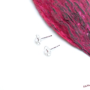 Cercei fulg de argint - bijuterii - cercei - cercei din argint - Artynos.ro