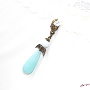 Breloc  ingeras albastru - genți și portofele - accesorii genți - breloc - Artynos.ro