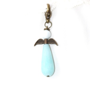 Breloc  ingeras albastru - genți și portofele - accesorii genți - breloc - Artynos.ro