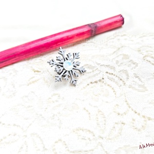 Brosa fulg de zapada alb - Artynos.ro