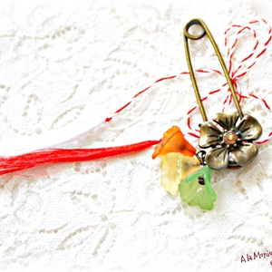 Brosa  cu clopotei multicolori - Artynos.ro