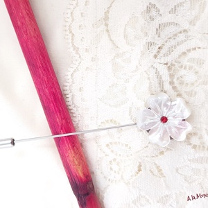 Brosa cu floare de sidef - bijuterii - mărțișor - Artynos.ro