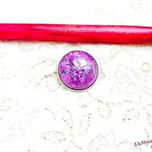Brosa cu agat violet, Bijuterii, Brose, Confectionarea bijuteriilor, ARTYNOS