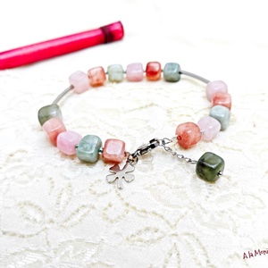 Bratara cu jad si trifoi - Artynos.ro